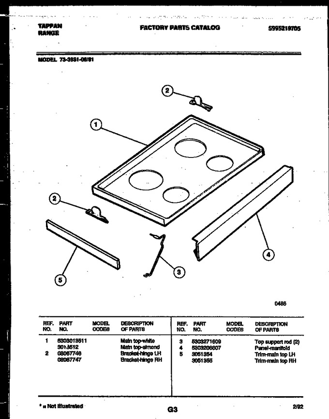 Diagram for 73-3951-00-01