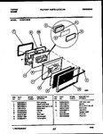 Diagram for 06 - Lower Oven Door Parts