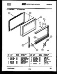Diagram for 05 - Upper Oven Door Parts