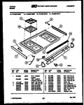 Diagram for 11 - Cooktop Parts
