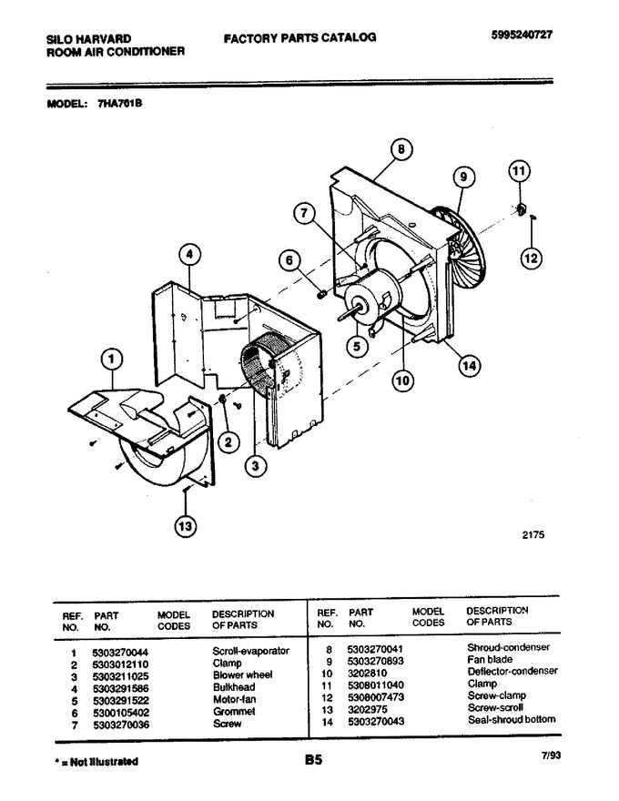 Diagram for 7HA701B