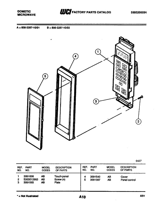 Diagram for 856-2287-10/01