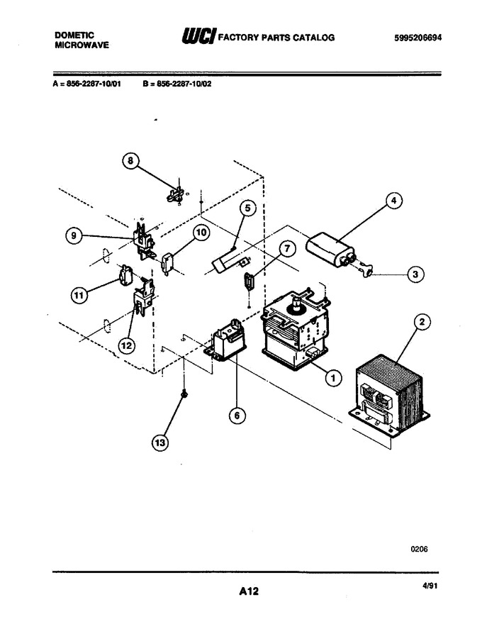 Diagram for 856-2287-10/01