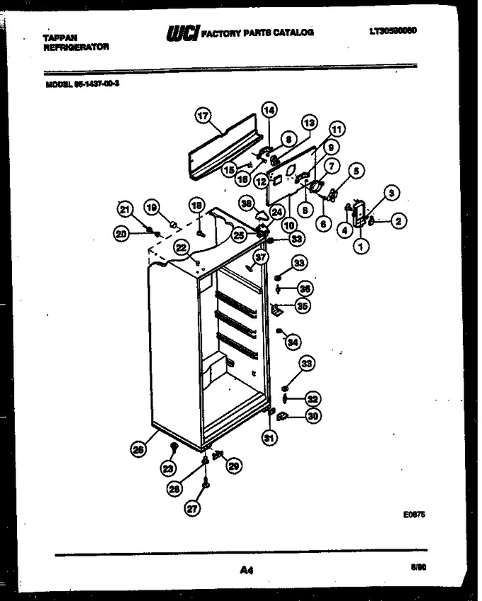 Diagram for 95-1437-00-03