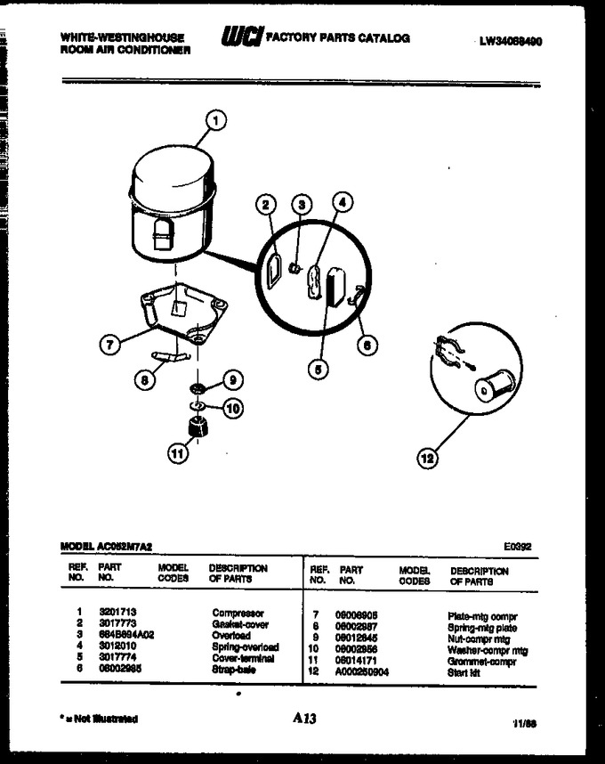 Diagram for AC052M7A2