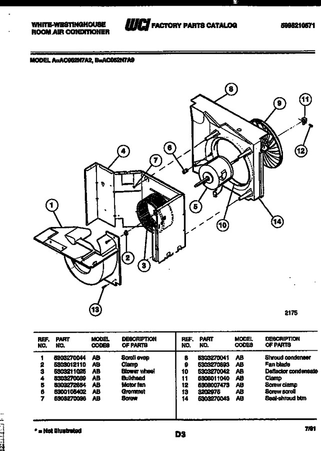 Diagram for AC052N7A9