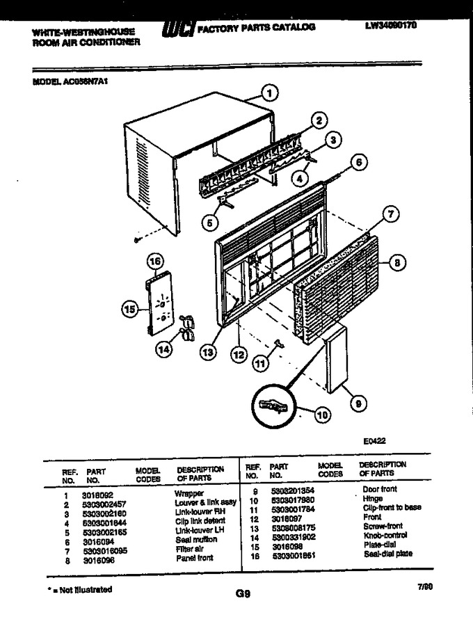 Diagram for AC056N7A1