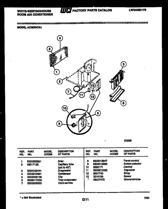 Diagram for AC056N7A1