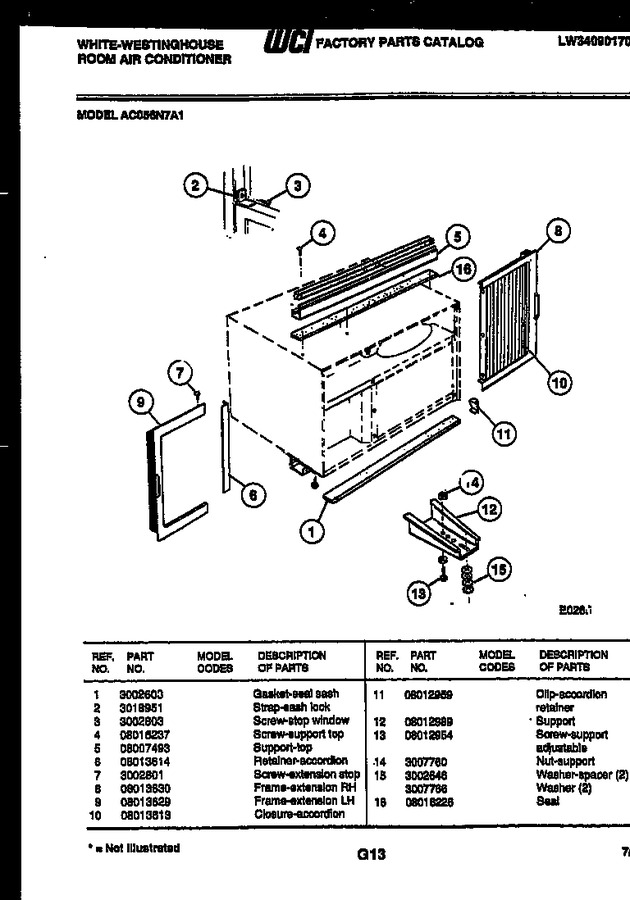 Diagram for AC056N7A1