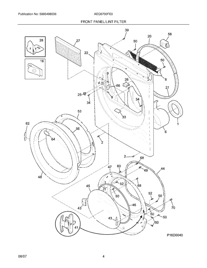Diagram for AEQ6700FE0