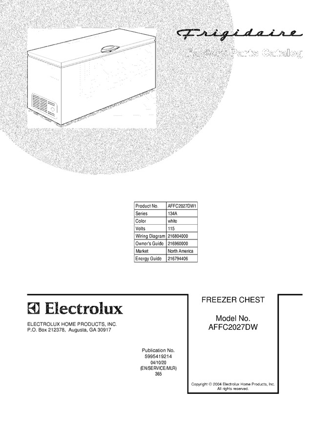 Diagram for AFFC2027DW1