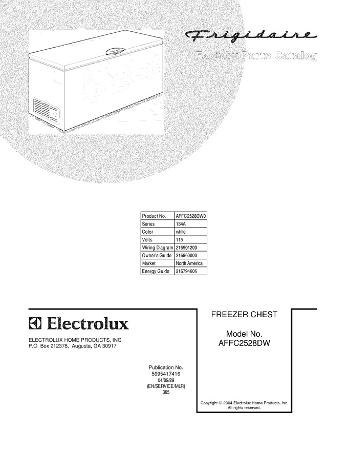 Diagram for AFFC2528DW0