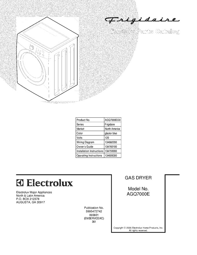 Diagram for AGQ7000EG0