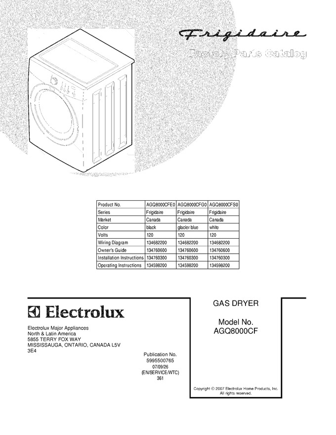 Diagram for AGQ8000CFS0