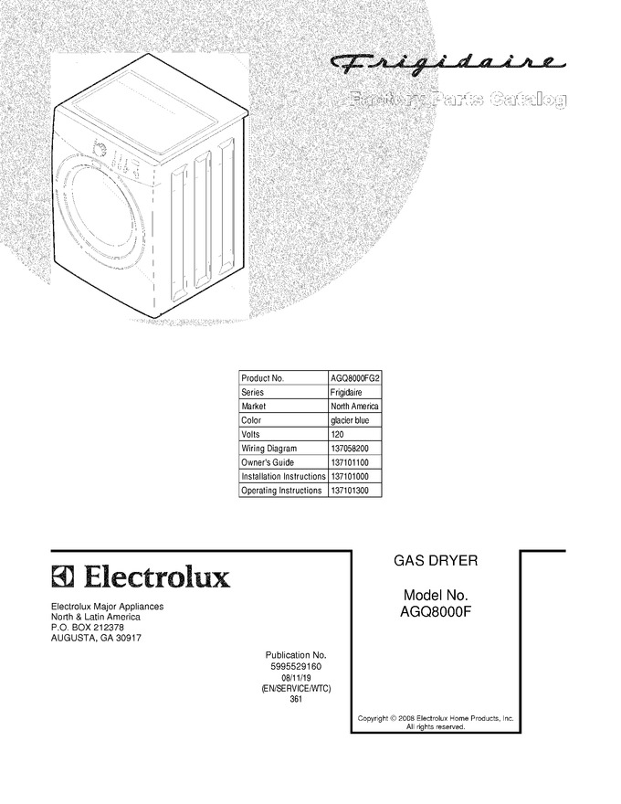 Diagram for AGQ8000FG2