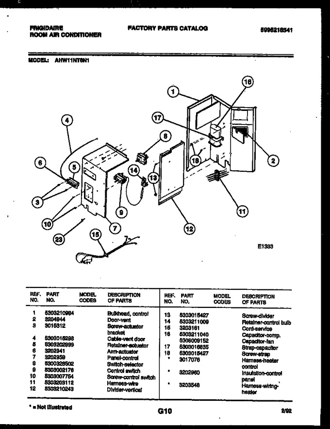 Diagram for AHW11NT6N1