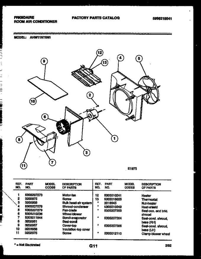 Diagram for AHW11NT6N1