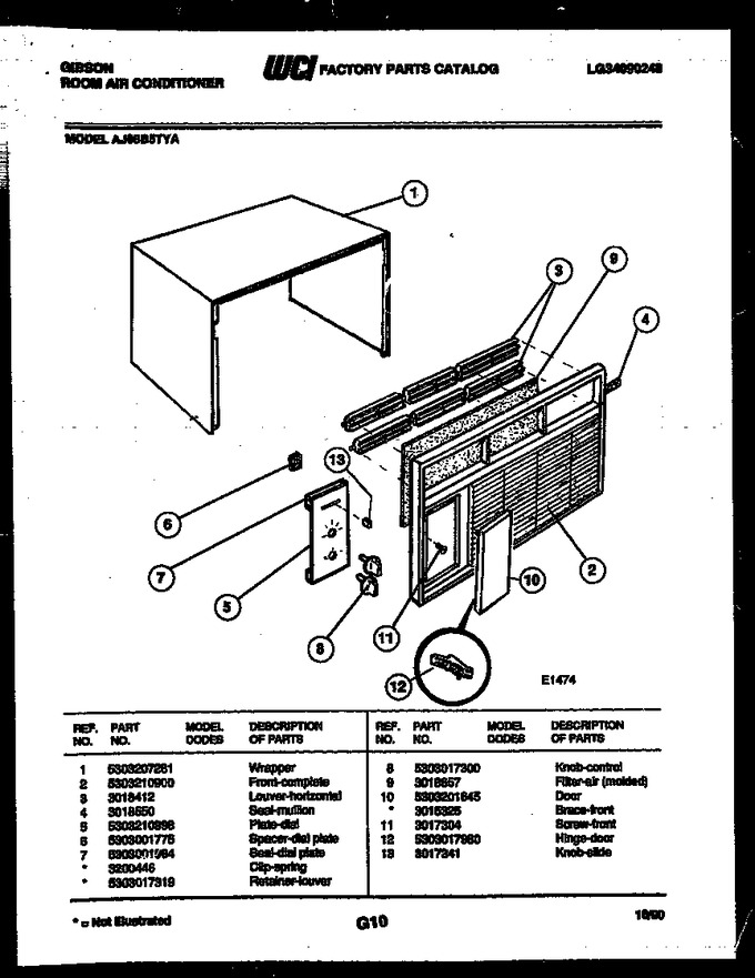 Diagram for AJ08B5TYA
