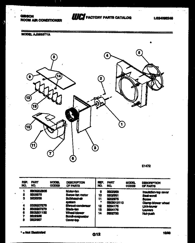 Diagram for AJ08B5TYA