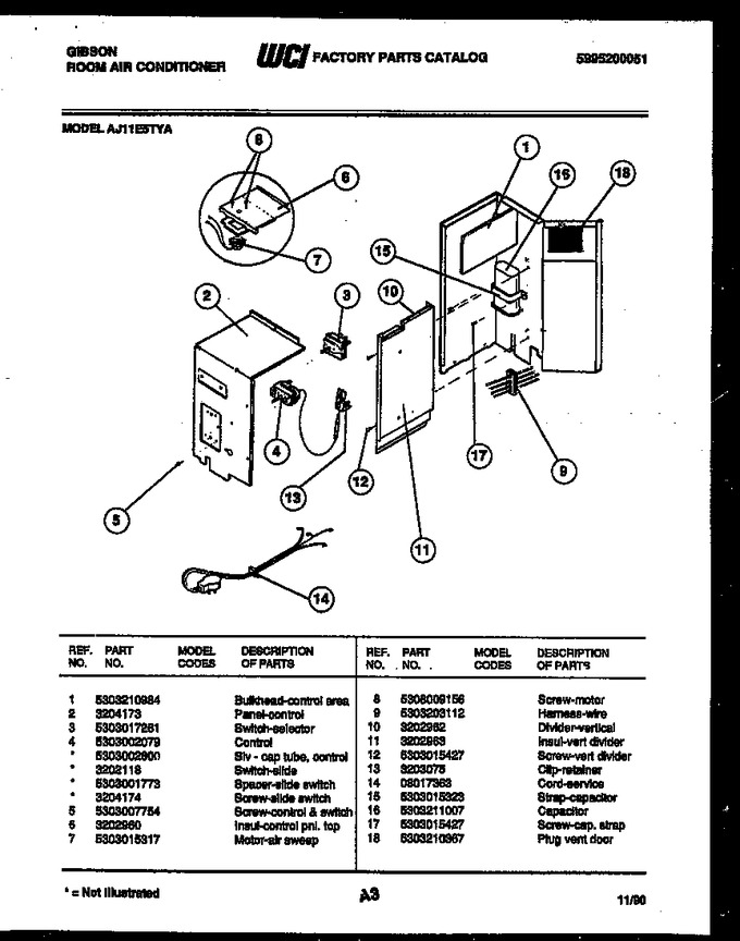 Diagram for AJ11E5TYA