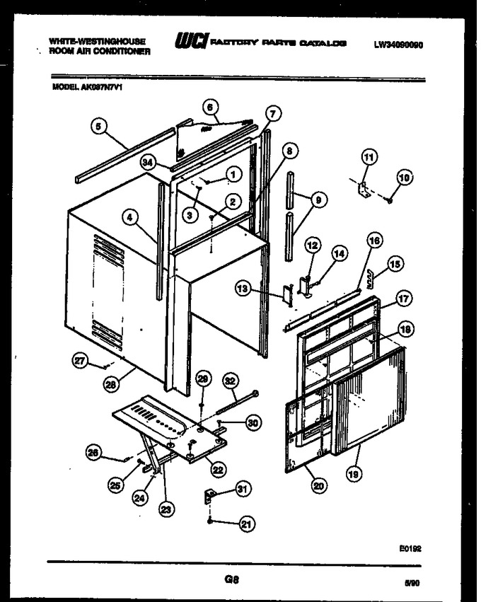 Diagram for AK087N7V1