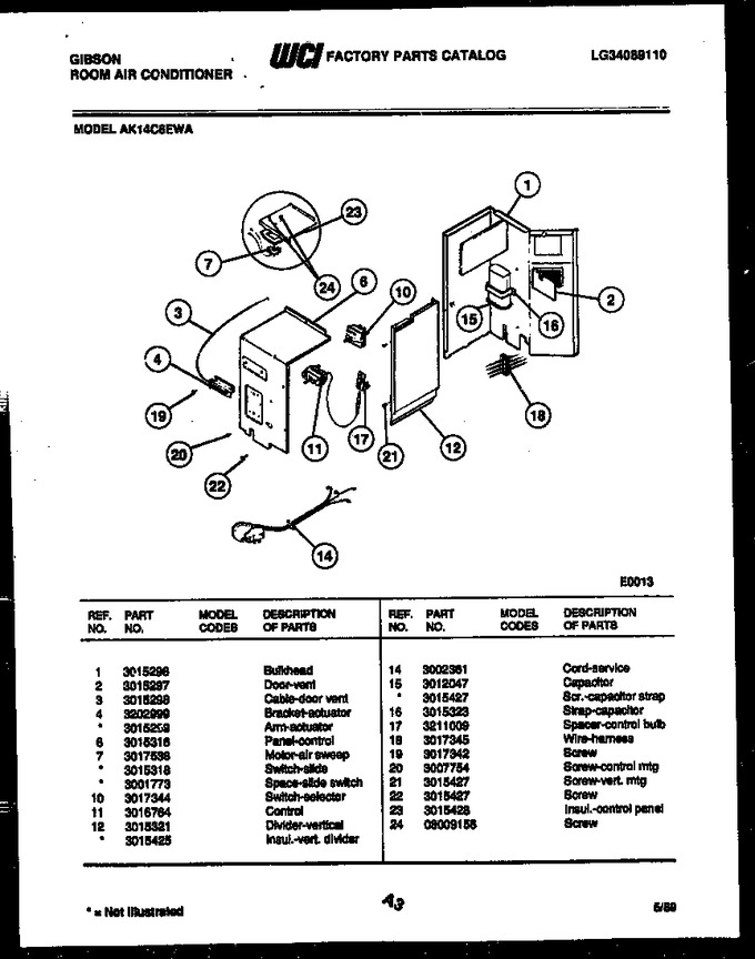 Diagram for AK14C6EWA