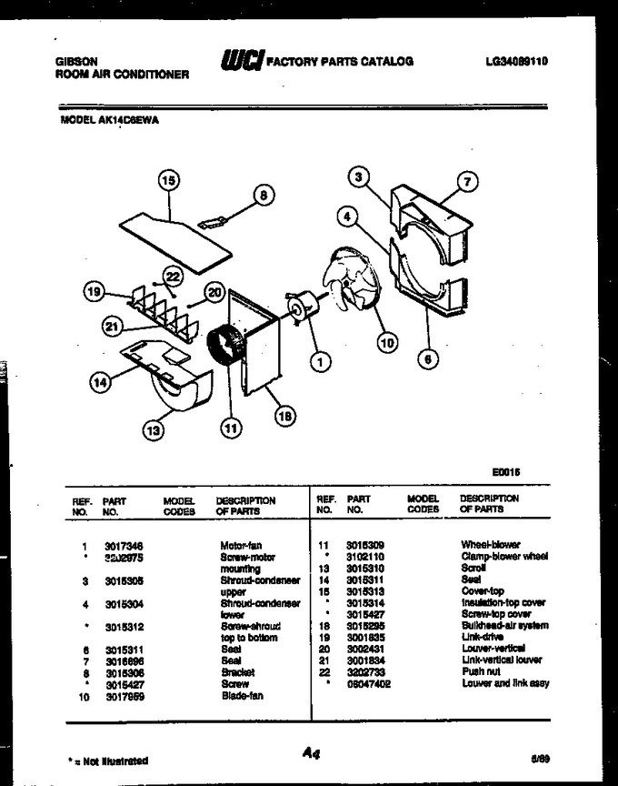 Diagram for AK14C6EWA