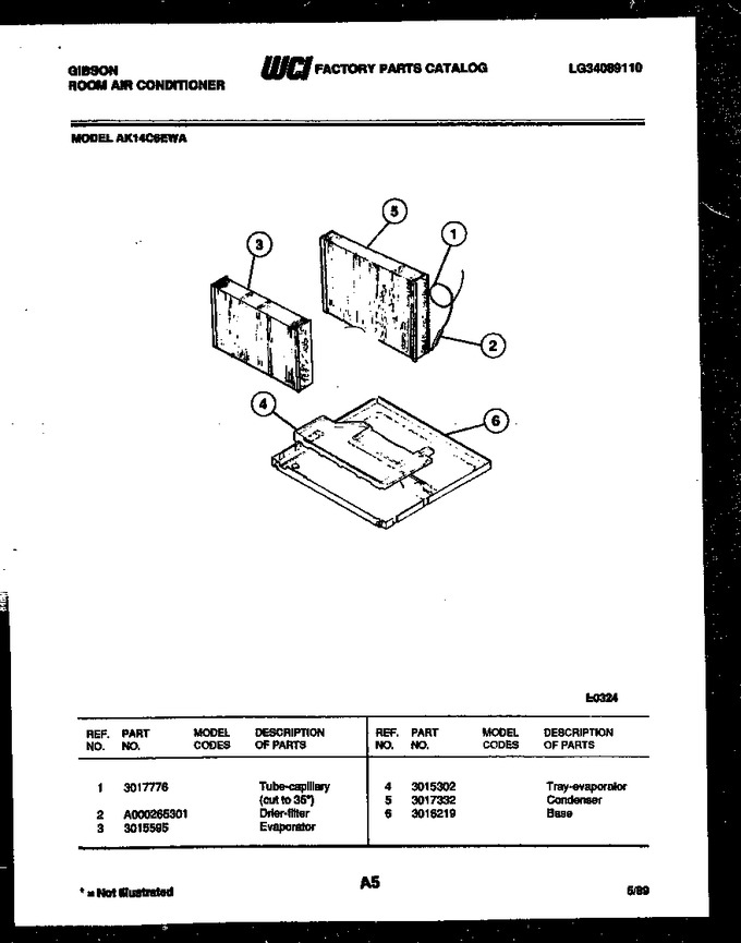 Diagram for AK14C6EWA