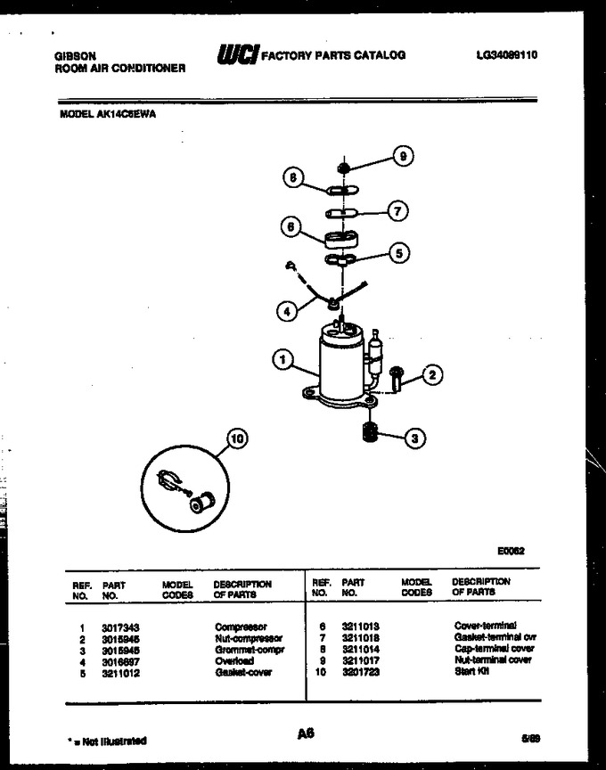 Diagram for AK14C6EWA