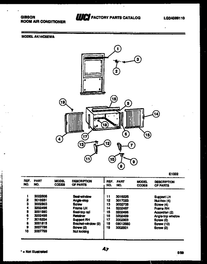 Diagram for AK14C6EWA