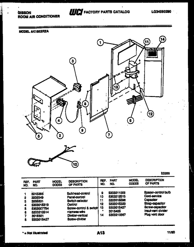 Diagram for AK18E2RZA