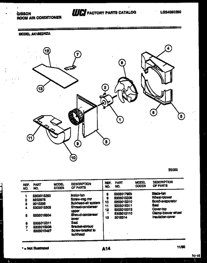 Diagram for AK18E2RZA