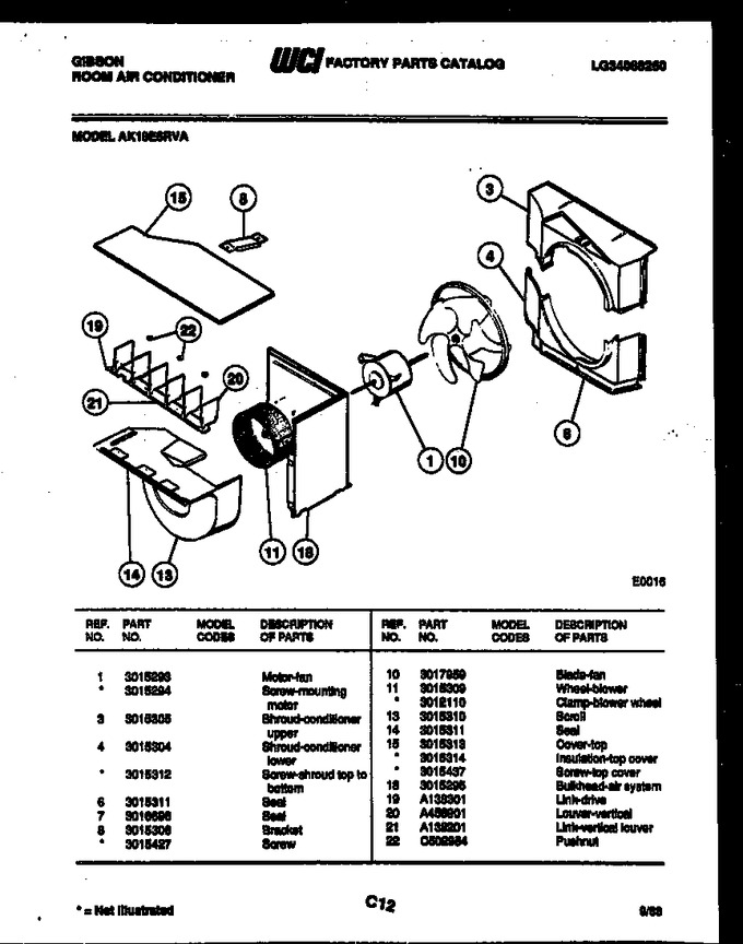 Diagram for AK18E6RVA