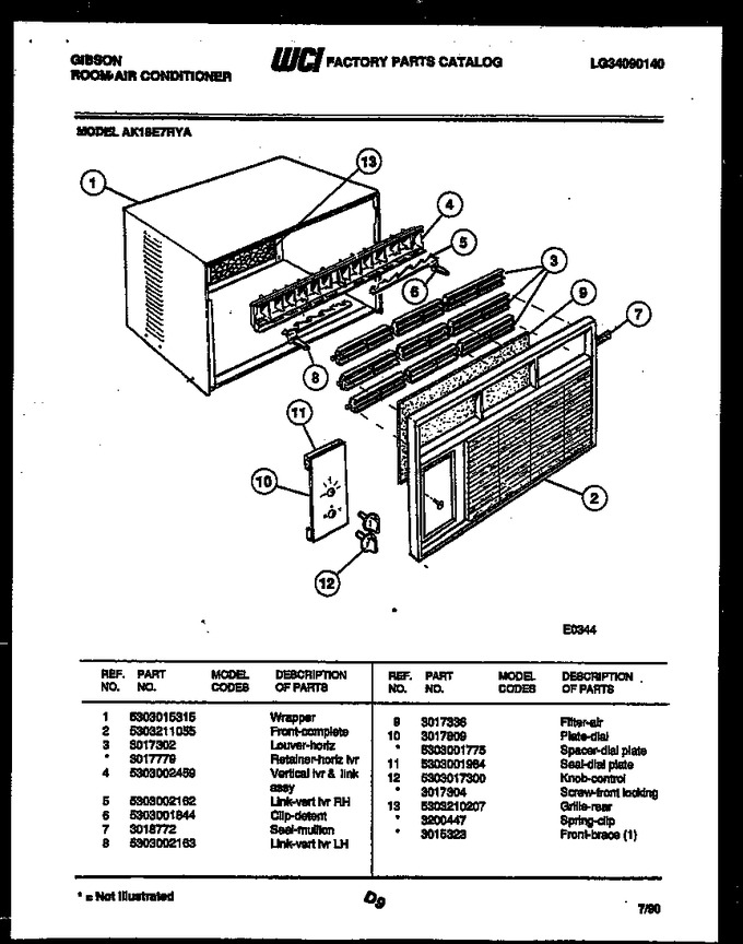 Diagram for AK18E7RYA