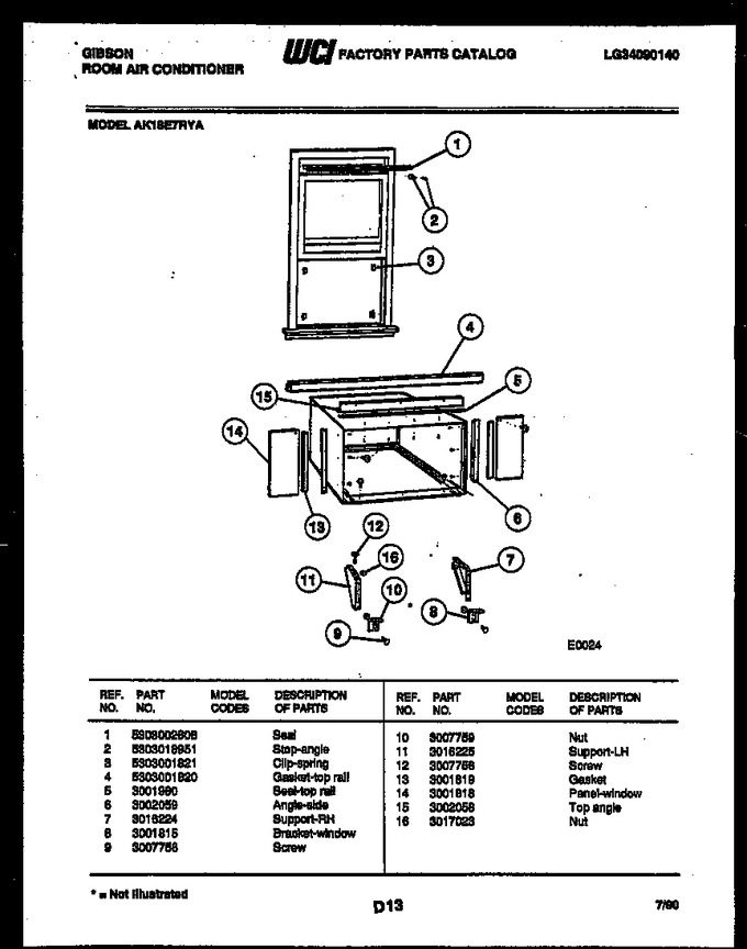 Diagram for AK18E7RYA