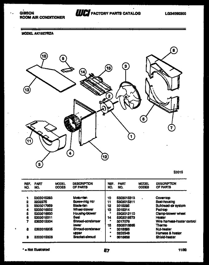 Diagram for AK18E7RZA