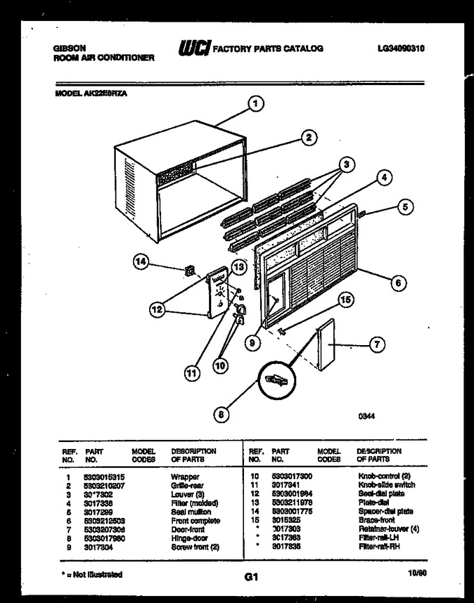 Diagram for AK22E5RZA