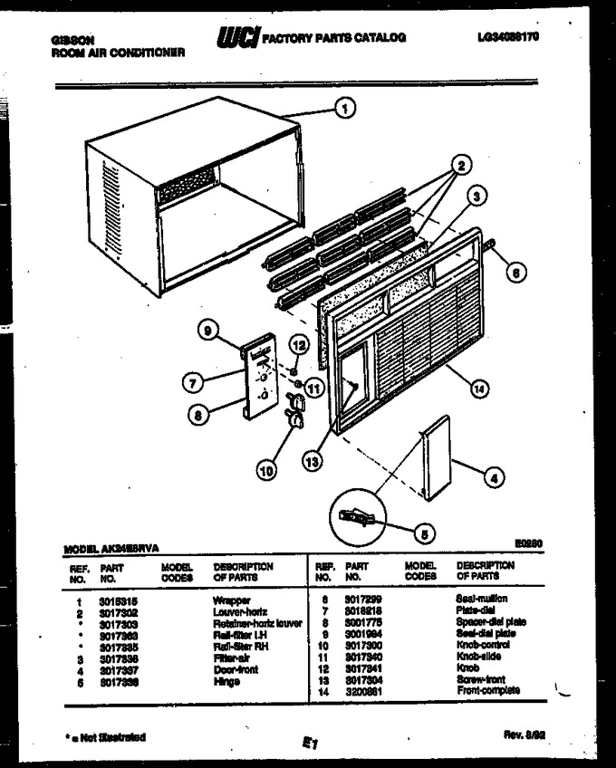 Diagram for AK24E6RVA