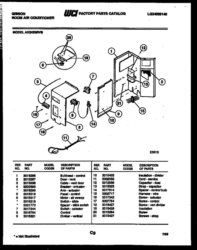 Diagram for AK24E6RVB