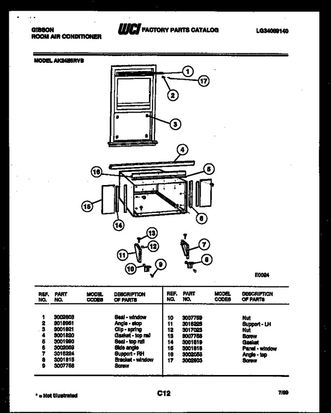 Diagram for AK24E6RVB