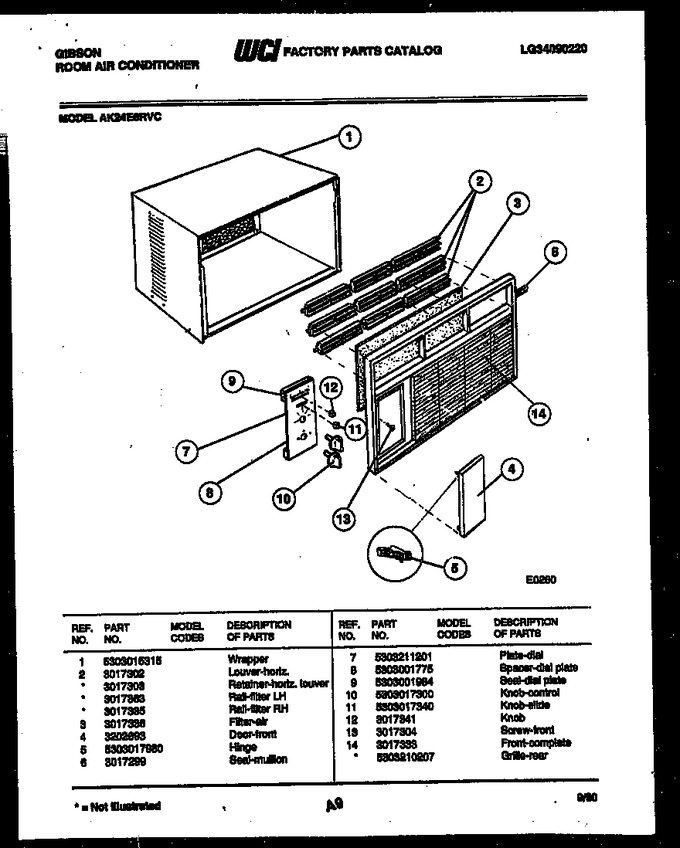 Diagram for AK24E6RVC