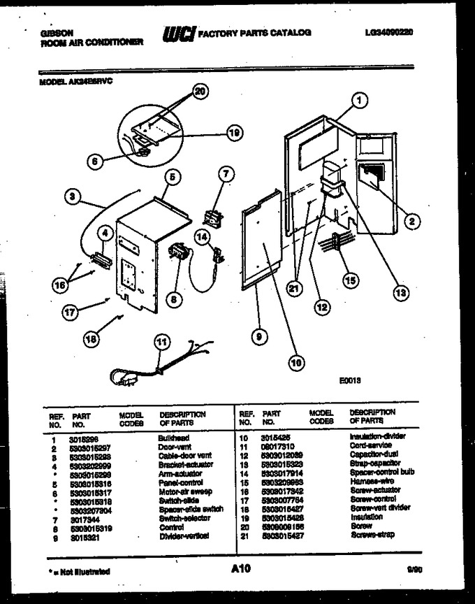 Diagram for AK24E6RVC
