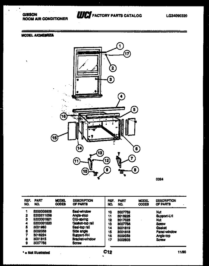 Diagram for AK24E6RZA