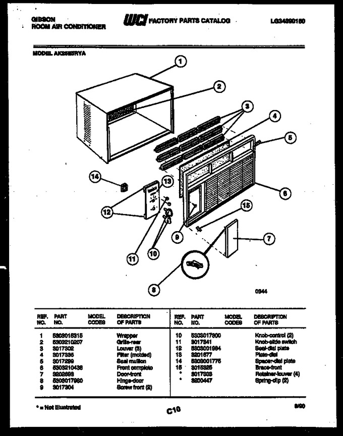 Diagram for AK25E5RYA