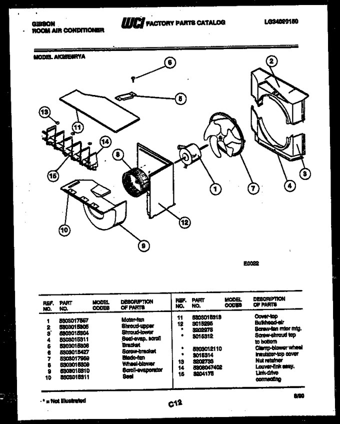 Diagram for AK25E5RYA