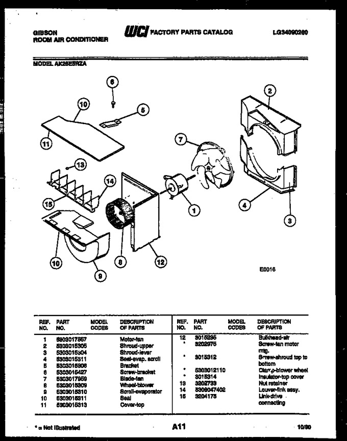 Diagram for AK25E5RZA