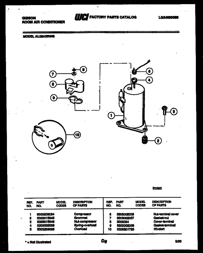 Diagram for AL05A2RWG