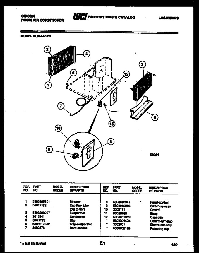 Diagram for AL05A4EVG