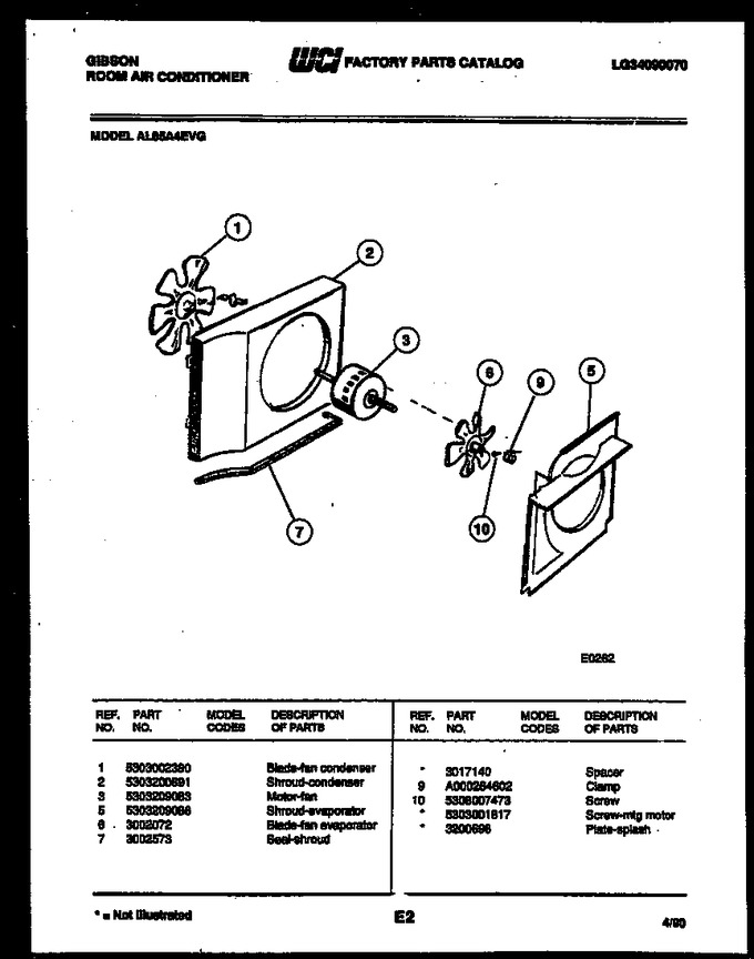 Diagram for AL05A4EVG