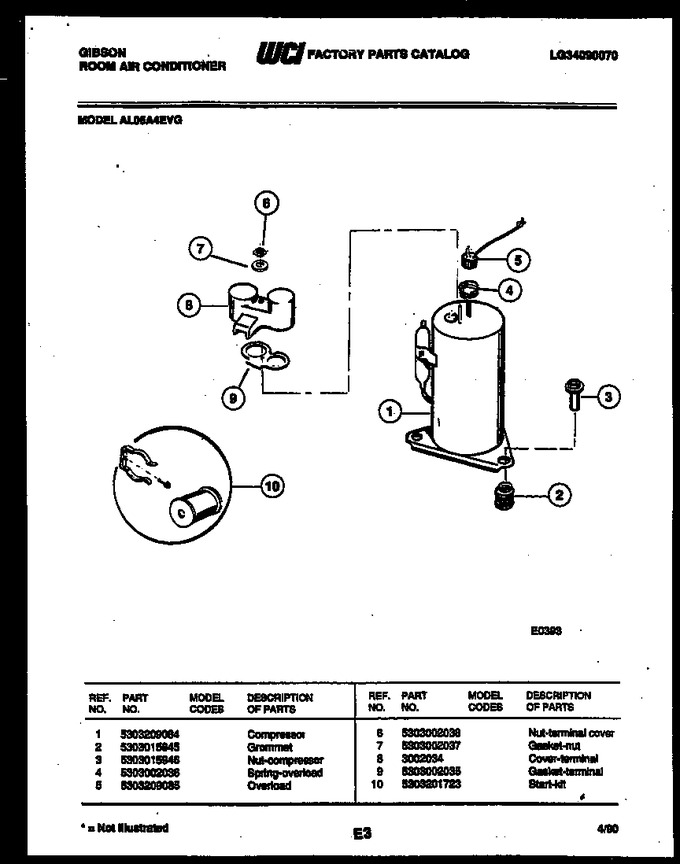 Diagram for AL05A4EVG